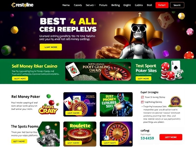 Discover the best online gambling platforms with real money games, trusted casino reviews, and expert tips. Find top-rated online poker, blackjack, and sports betting sites for an authentic gaming experience.